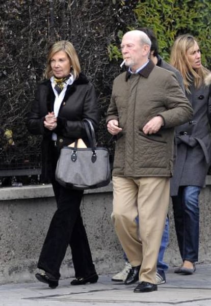 Mariola Martínez-Bordiú y su marido Rafael Ardid.