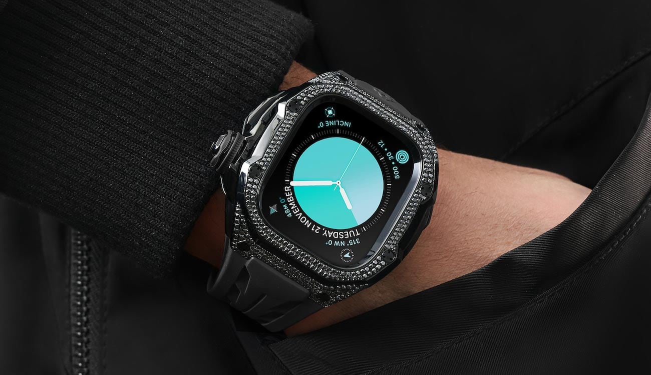 Black Phantom de Golden Concept: el Apple Watch más exclusivo se viste de lujo