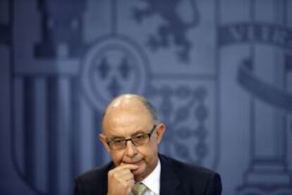 El ministro de Hacienda, Cristóbal Montoro.