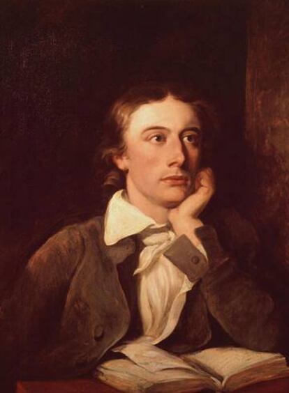 John Keats, dibujado por William Hilton.