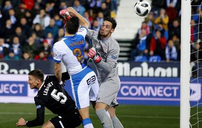 Rico falla ante Siovas.