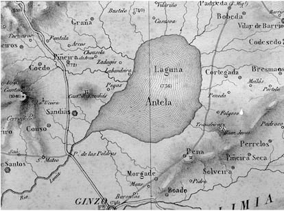 Mapa de Domingo Fontán (1845).