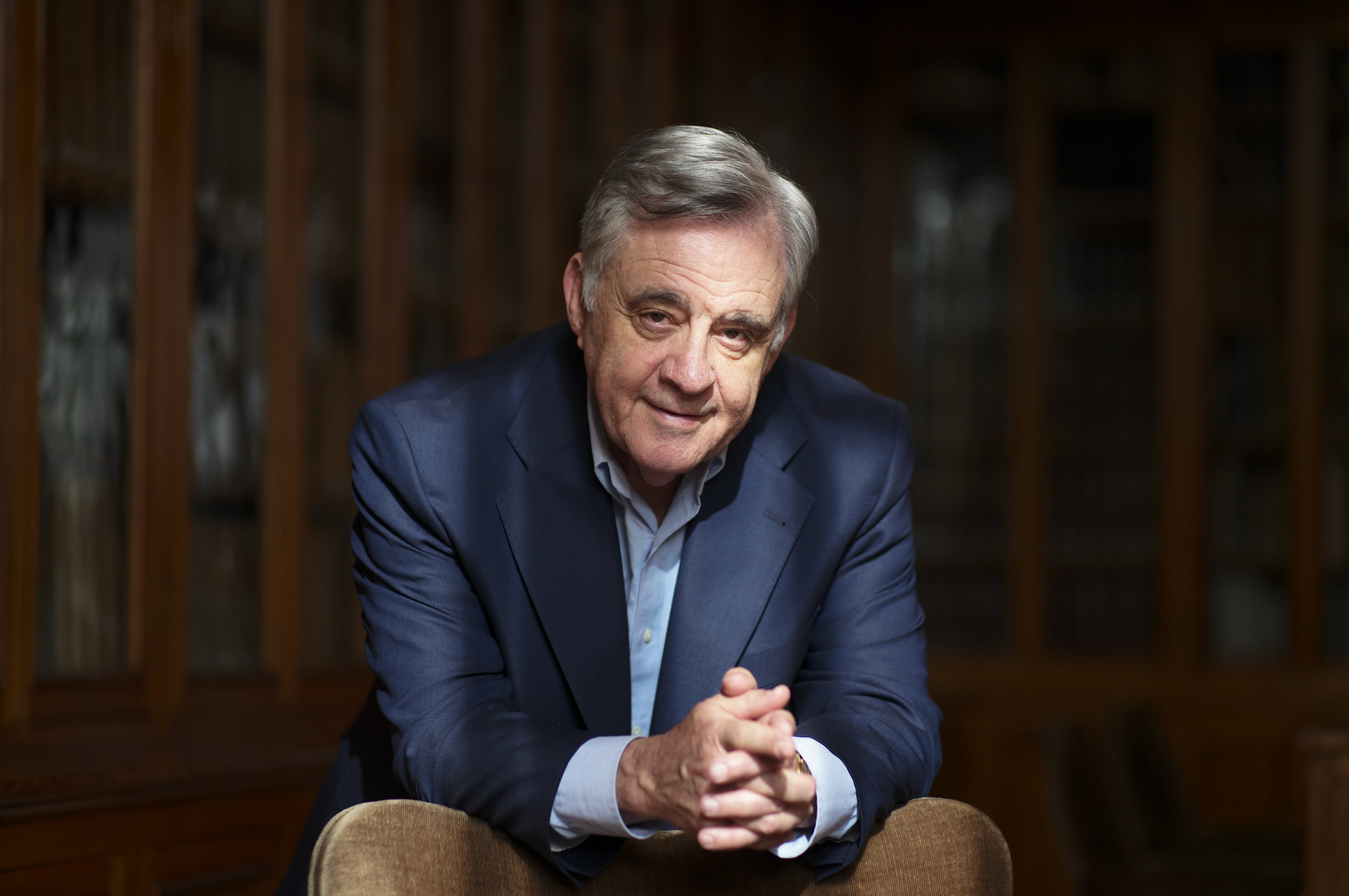 Rafael Bachiller García , astronomo y director del Observatorio Astronómico Nacional, en el Real Observatorio de Madrid.