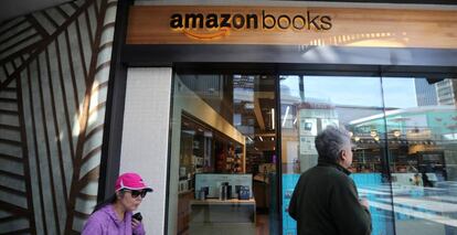 Librería de Amazon en Los Ángeles.