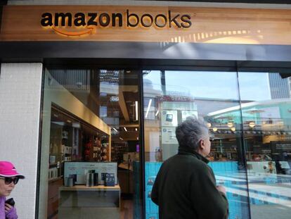 Librería de Amazon en Los Ángeles.