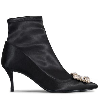 Botin en raso de seda de Roger Vivier (c.p.v.)