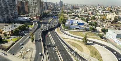 Autopista Central de Santiago de Chile, uno de los últimos activos que han merecido inversión de Abertis. 