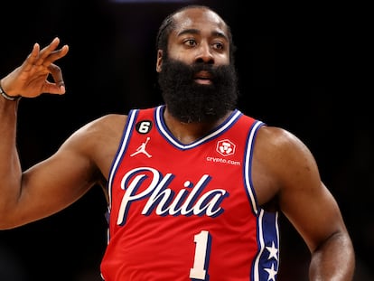 James Harden, con Philadelphia 76ers.