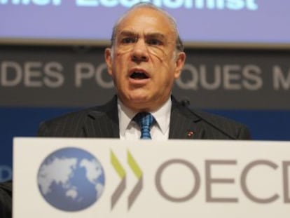 El secretario General de la OCDE, Jos&eacute; &Aacute;ngel Gurr&iacute;a.