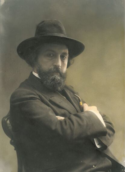 Adolf Mas, imatge atribuïda a Pau Audouard (c. 1906).