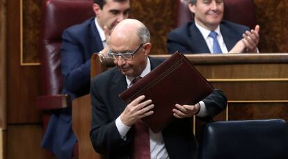 El ministro de Hacienda, Cristóbal Montoro.