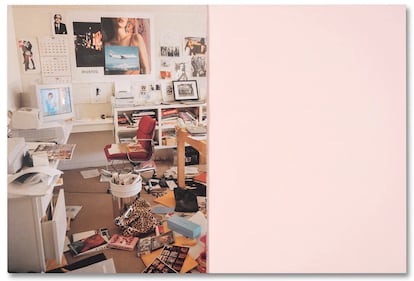 Una página del libro 'Archive', que inspira las habitaciones de las adolescentes.