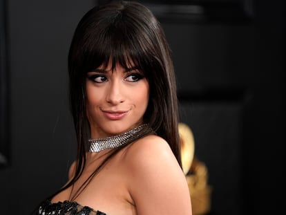 Camila Cabello, en los Premios Grammy celebrados en Los Ángeles (California) en enero de 2020.