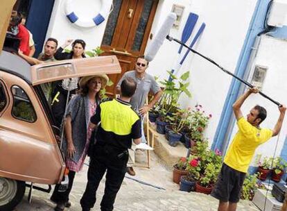 Rodaje en Lastres (Asturias), de la nueva serie de Antena 3.