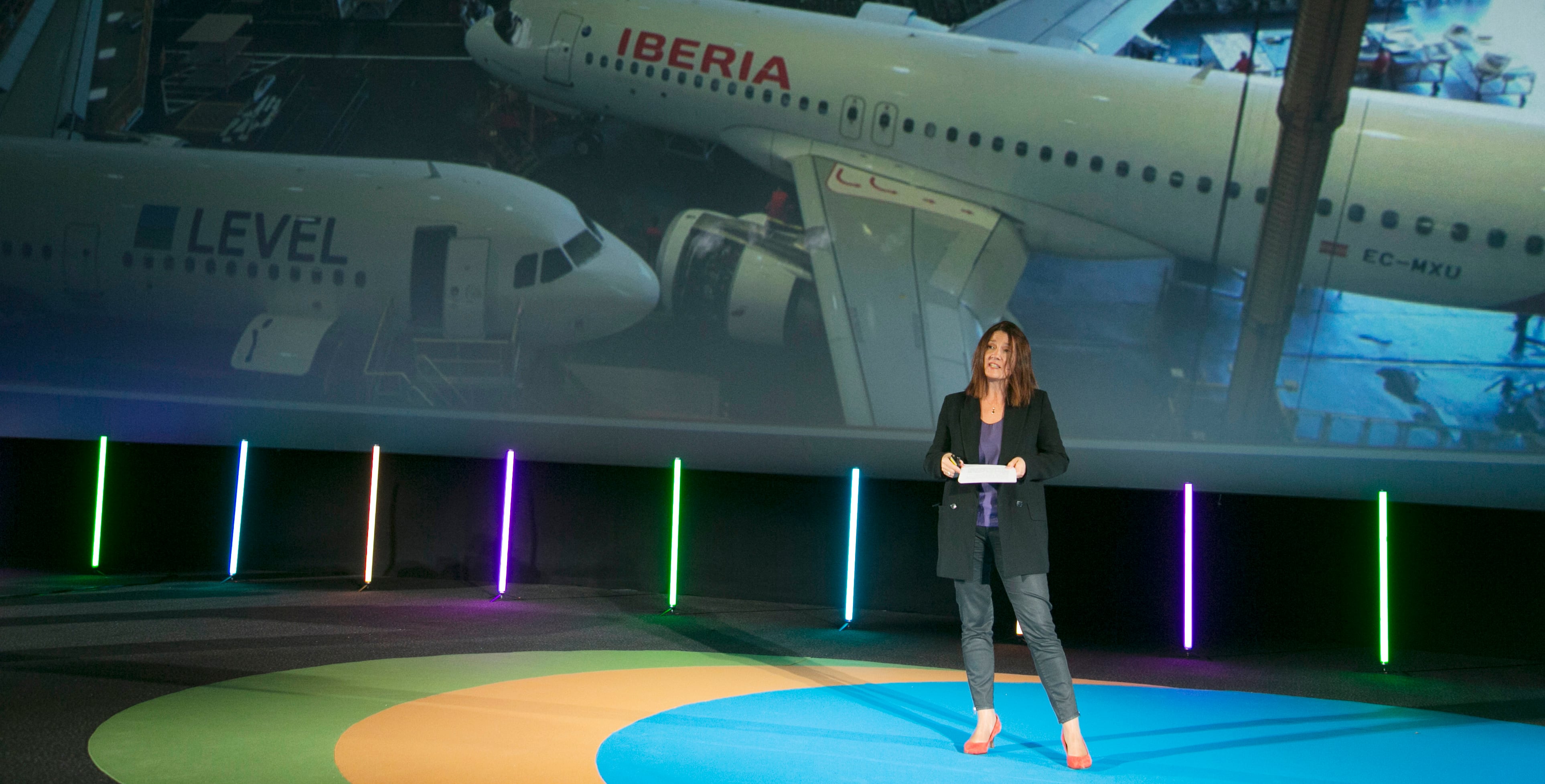 Natalia Martínez del Río, directora de Servicio de Aviones en Iberia.