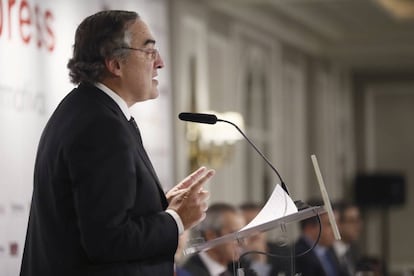 El presidente de la CEOE, Juan Rosell