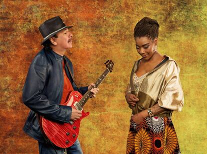 Carlos Santana y Concha Buika colaboran en el nuevo álbum del guitarrista, Africa Speaks