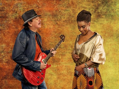 Carlos Santana y Concha Buika colaboran en el nuevo álbum del guitarrista, Africa Speaks