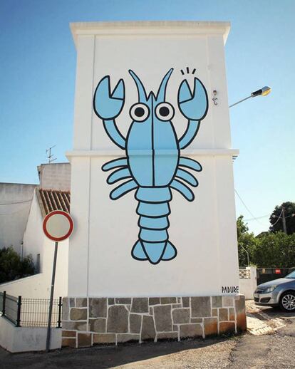 'Criaturas do mar', de Padure. Mexilhoeira Grande (Algarve).