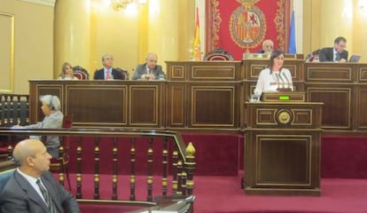 La consejera de Educación, María José Català, comparece en el Senado.