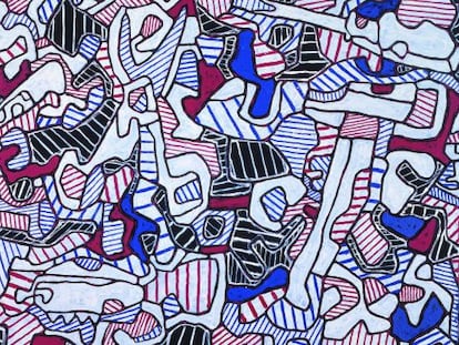 &#039;Soci&eacute;t&eacute; d&rsquo;outillage&#039;, una de les obres de Jean Dubuffet, que va reunir milers de creacions d&rsquo;Art Brut.