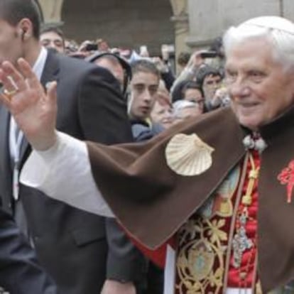 El Papa Benedicto XVI en Santiago de Compostela