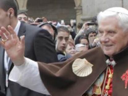 El Papa Benedicto XVI en Santiago de Compostela