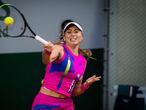 Paula Badosa of Spain in action during the first round at the 2020 Roland Garros Grand Slam tennis tournament against Kateryna Kozlova of Ukraine
AFP7 
29/09/2020 ONLY FOR USE IN SPAIN