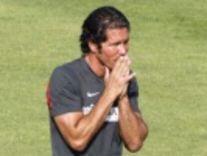 Simeone afronta contra el Barcelona su cuarta final al frente del Atlético tras haber vencido las tres anteriores