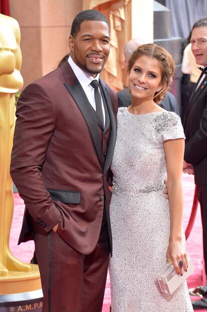 Michael Strahan y Maria Menounos