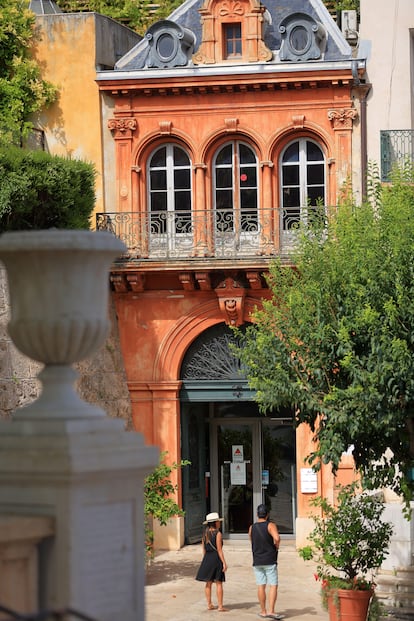 Entrada del Museo Internacional de la Perfumería, en la localidad provenzal de Grase (Francia).