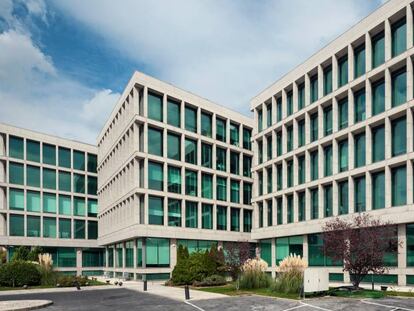 Oficinas propiedad de Axiare en Avenida de la Vega (Alcobendas).