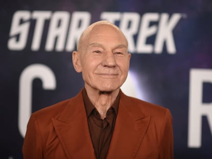 Patrick Stewart en Los Ángeles, en 2023.