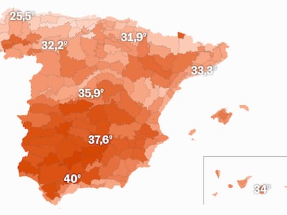 Un nuevo mapa para activar las alertas por calor: ¿a partir de qué temperaturas se disparan las muertes en tu zona?