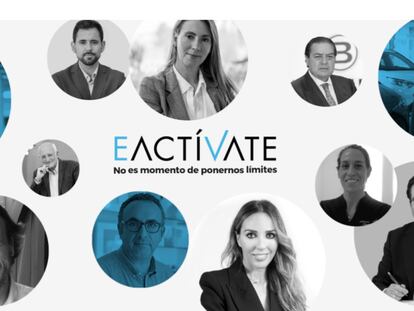 Imagen de la campaña  #EActíVate