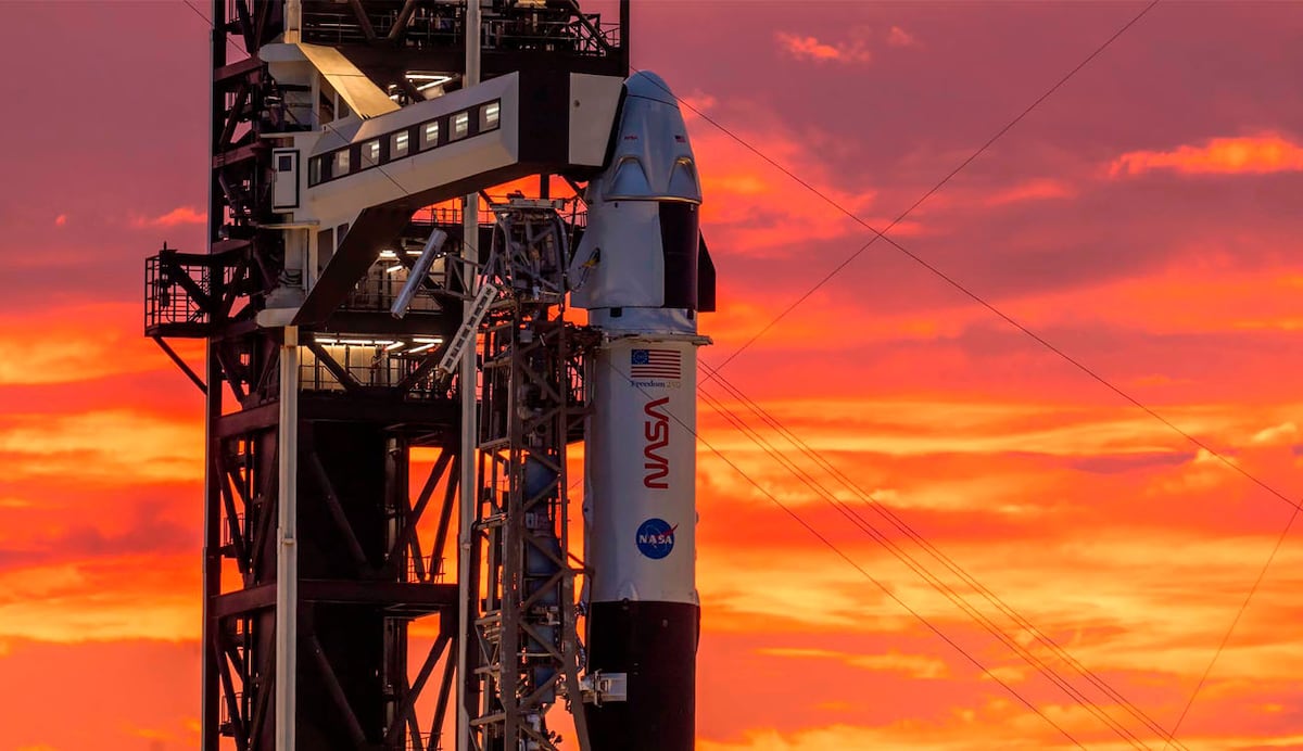 NASA y SpaceX lanzan la misión Crew-13 con el objetivo de alcanzar la ISS en tiempo récord