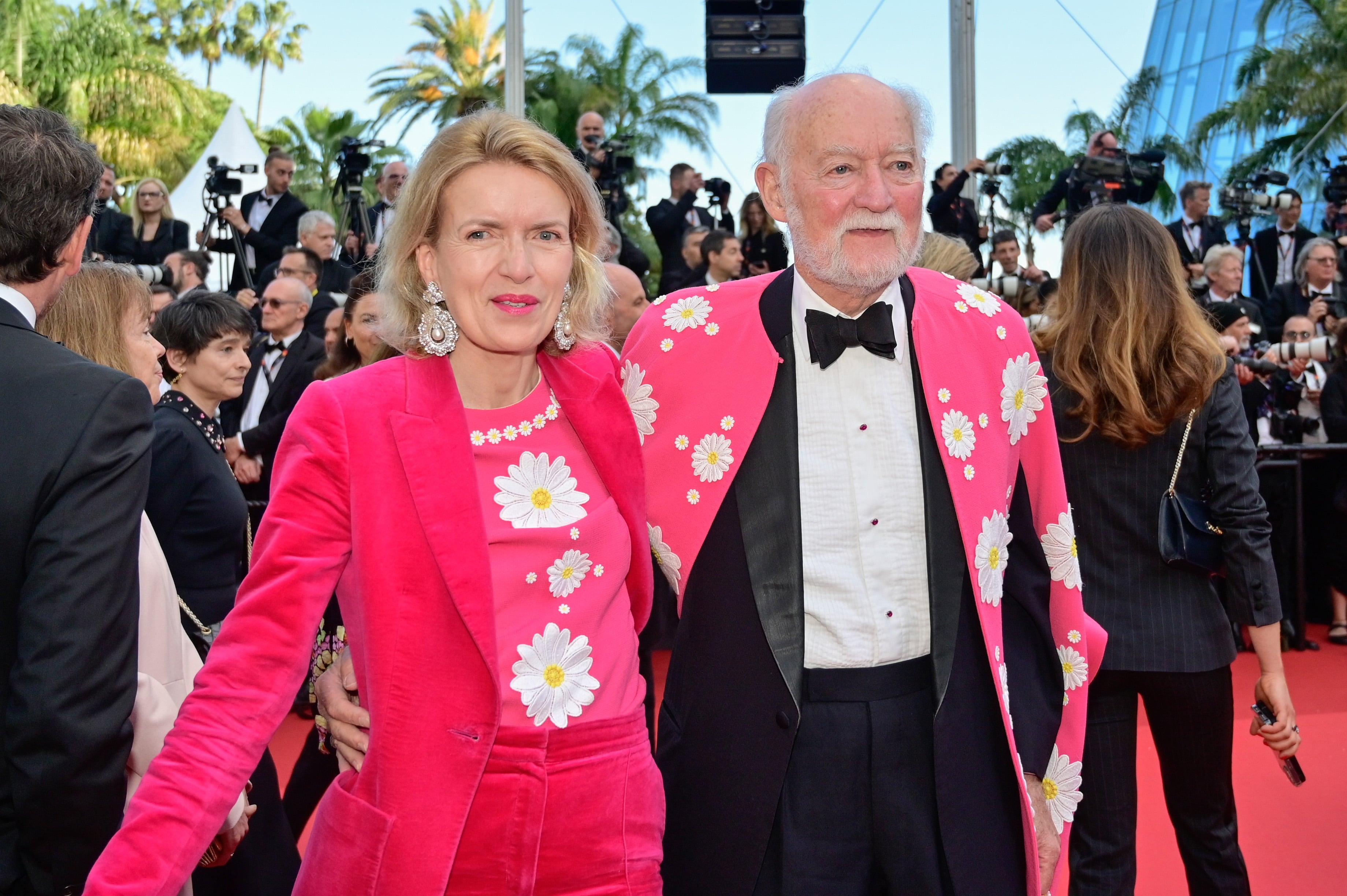 De los Arnault a los Barrière: celos, poder y traición en las grandes dinastías del capitalismo francés 3 Sophie Desserteaux y Jérôme Seydoux en el estreno de 'Megalopolis' en el festival de cine de Cannes, el 16 de mayo de 2025.