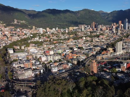 Panorámica de la ciudad de Bogotá. 5 de agosto de 2021.