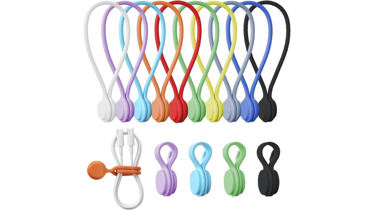 Estas bridas para organizar cables tienen más de 1.000 reseñas en Amazon.