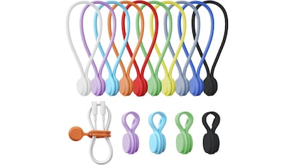 Estos son los organizadores de cables más populares en Amazon con forma de brida