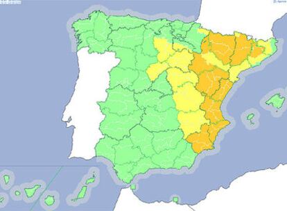 Previsión para el domingo