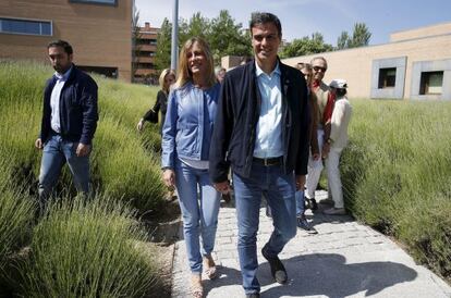 Pedro Sánchez i la seva dona, Begoña Gómez.