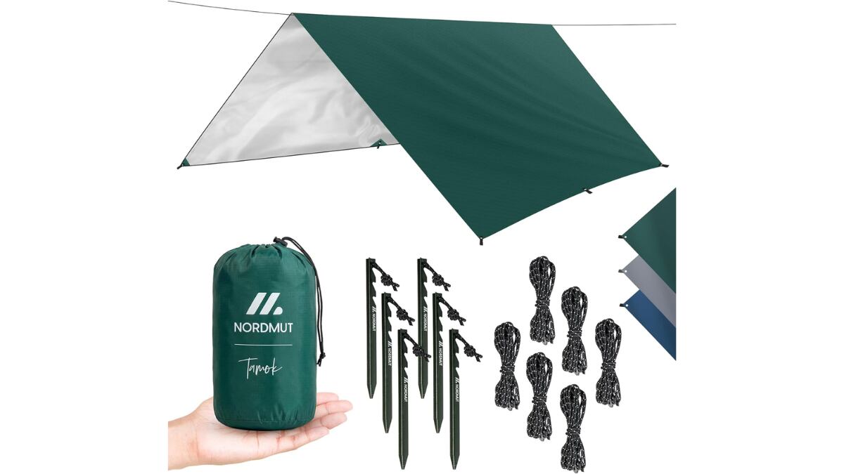 Toldo impermeable.