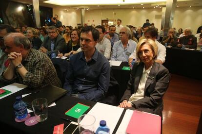 Andrés Herzog y Rosa Díez, en el Consejo Político de UPyD.