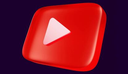 Logo grande de YouTube