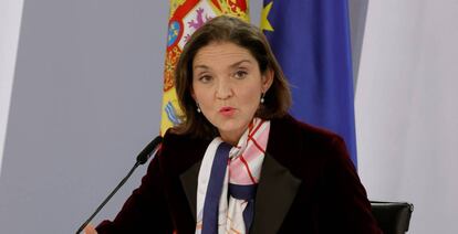 Reyes Maroto, ministra de Industria, Comercio y Turismo.