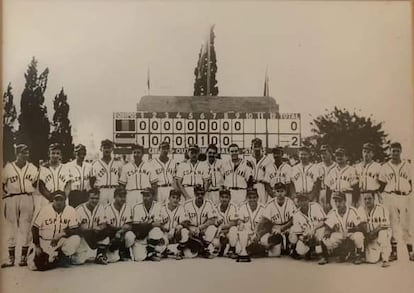 Selección española de béisbol, campeona en 1955