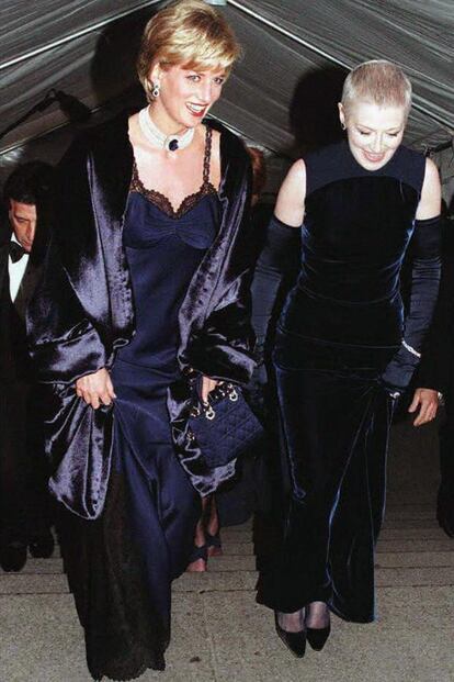 Lady Di asistió al evento en 1996.