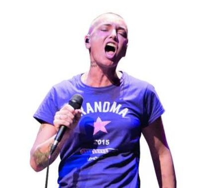 Sinéad O'Connor.