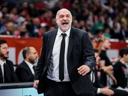 Pablo Laso, en su etapa en el Madrid.